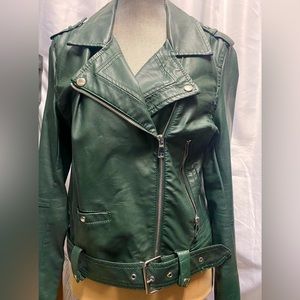 Ci Sono Faux leather Moto Jacket Xlarge